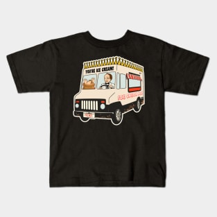 The Ice Cream Man Truck // Clint Howard Kids T-Shirt